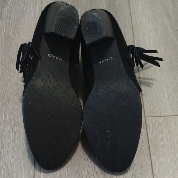 Black Suede Ankle Boots - Picture 10 of 13